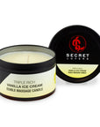 Secret Lovers Triple Rich Massage Candles