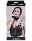Velvet Noir Collar & Leash