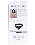 Velvet Noir Collar & Leash