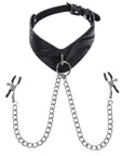 Velvet Noir Collar & Removable Clamps