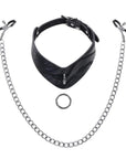 Velvet Noir Collar & Removable Clamps