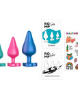 Romp Luster 3 Piece Butt Plug Set
