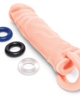 One Inch Realistic Penis Extender With Ball Loop