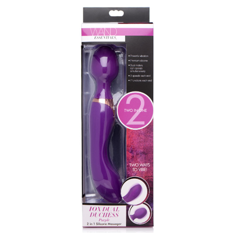 Wand Essentials Dual Duchess 2 in 1 Silicone Massager