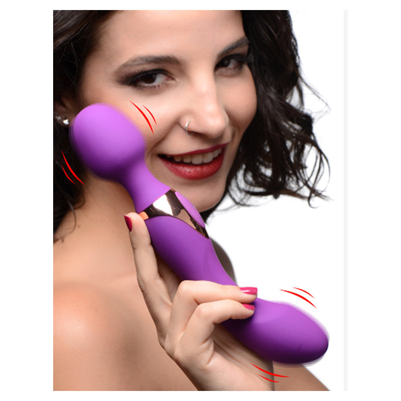 Wand Essentials Dual Duchess 2 in 1 Silicone Massager