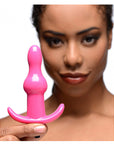 Rolling Pink Bumpy Anal Plug