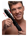 8X Auto Pounder Vibrating and Thrusting Dildo with Handle