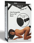 TZ Snap-On Interchangeable Bunny Tail Black