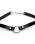 Lush Pet Silver Ring Slim Choker