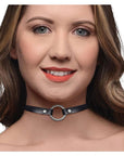 Lush Pet Silver Ring Slim Choker