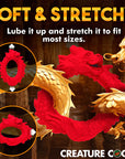 Rise of the Dragon Silicone Cock Ring