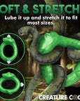 Serpentine Silicone Cock Ring