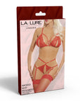 La Lure Wicked Sexy Peekaboo Two-Piece Set