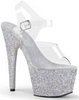 ADORE-708 Multi Glitter Heel