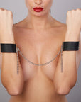 Adore Wrist Cuffs With Connector Chain