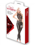 Kitten Lace & Wetlook Flirty Catsuit