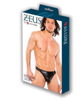 Zeus Wet Look Stud Thong