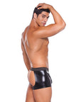 Zeus Wet Look Thong With Chaps