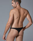 Luca Leopard Thong
