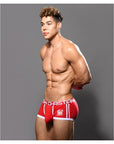 Andrew Christian Phys Ed Varsity Boxer with Almost Naked