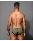Andrew Christian Military Mesh Brief with Almost Naked