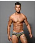 Andrew Christian Military Mesh Brief with Almost Naked