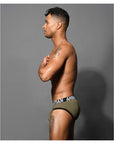Andrew Christian Military Mesh Brief with Almost Naked