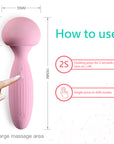 Mushroom Personal Wand Massager
