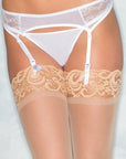Lace Garter Belt