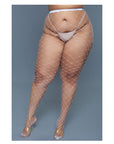 Can't Back Down Oversized Fishnet Pantyhose