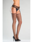 Fishnet Garterbelt & Thigh Highs