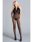 Crotchless Halter Bodystocking