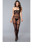 Halter Crotchless Bodystocking