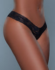 Lace V Cut Low Rise Pantie