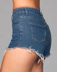 High Waisted Denim Shorts