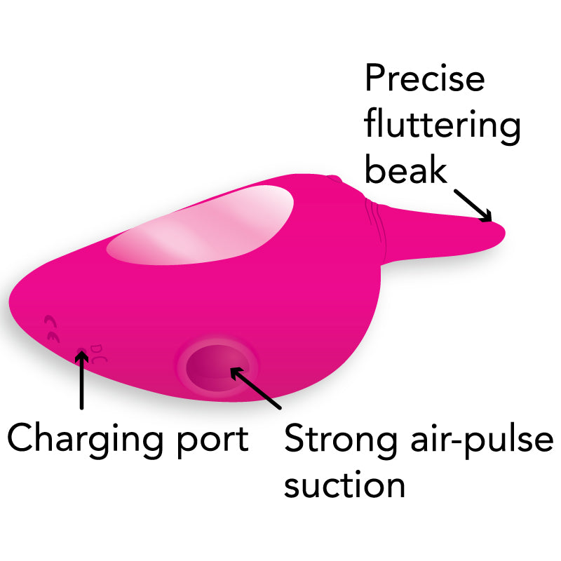 Caress Hummingbird Premium Clitoral Stimulator