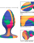 Cheeky Swirl Tie-Dye Plug