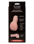 Optimum Power Grip N Stroke Replacement Sleeve White