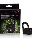 Silicone Tri Snap Scrotum Support Ring