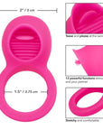 Silicone Rechargeable Teasing Tongue Enhancer