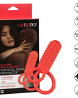 Silicone Rechargeable Vertical Dual Enhancer