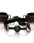 Scandal Breathable Ball Gag With Cuffs