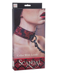 Scandal Collar With Leash
