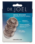 Dr. Joel Kaplan Beaded Girth Ring Triple Stacker