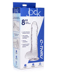 Jock C-Thru Clear Dildo