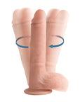 Big Shot Silicone Twirling Dildo