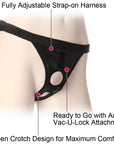 Vac-U-Lock Ultra Harness With Snaps - Non-retail Packaging