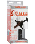 Vac-U-Lock Classic 8 Inch With Supreme Harness - Non-retail Packaging