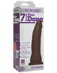 Vac-U-Lock- Platinum - 7 Inch Thin Dong - Non-retail Packaging
