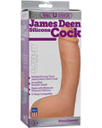 Vac-U-Lock Platinum - James Deen Silicone Cock